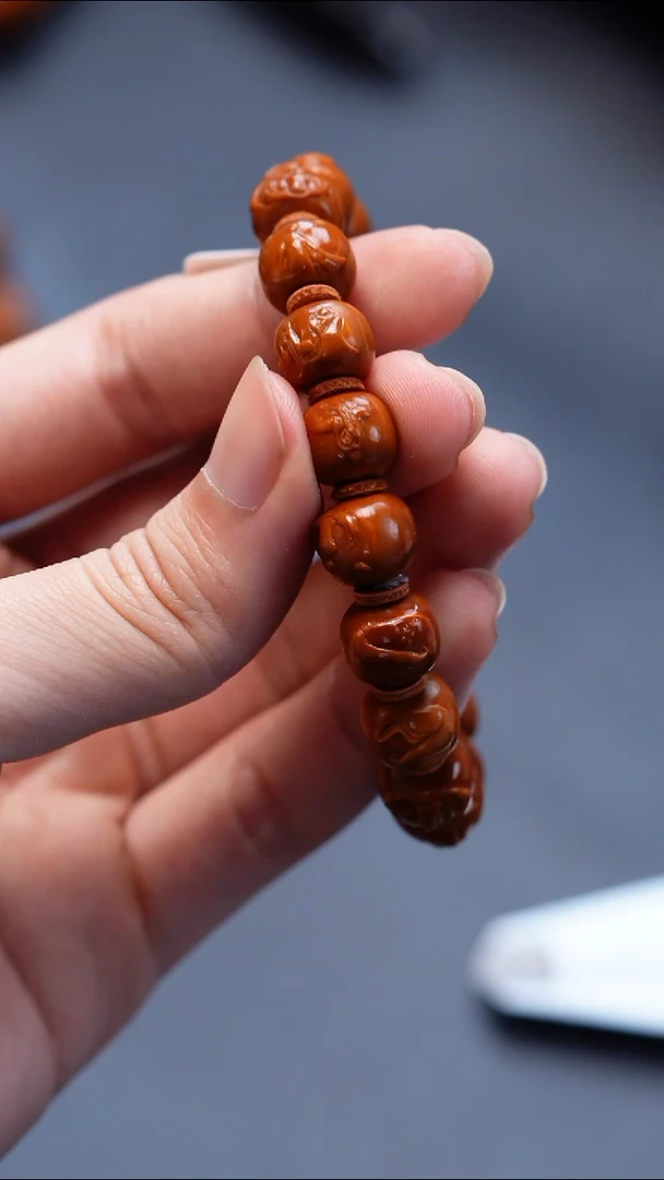 手串/手链橄榄核夜**里橄榄核