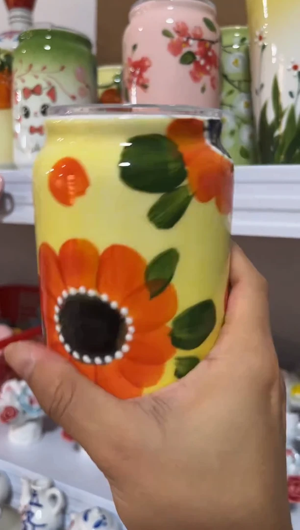 微瑕手绘景德镇餐饮具玲珑
