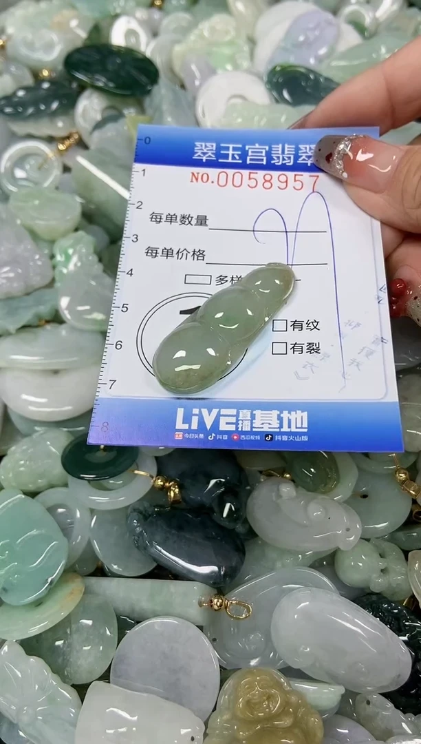 【闪购商品】翡翠颈饰未镶嵌闪购商品0058988