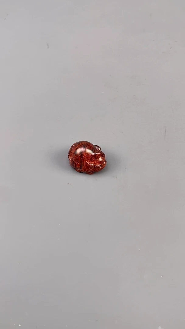 檀香紫檀(小叶紫檀)把件印度小叶紫檀 谛听