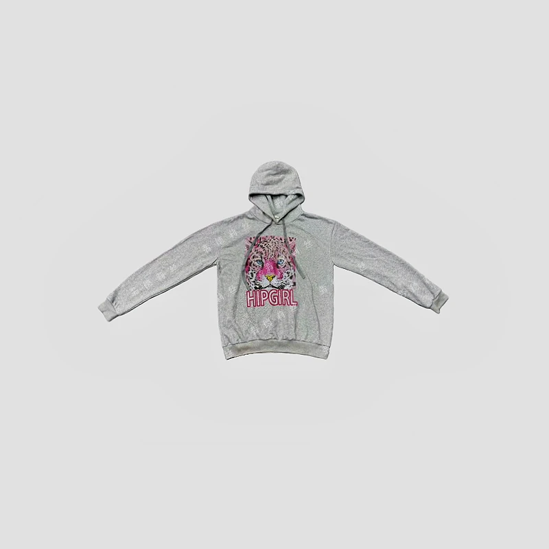 翡德莉丝【连帽卫衣】冰心私服休闲钉珠连帽卫衣