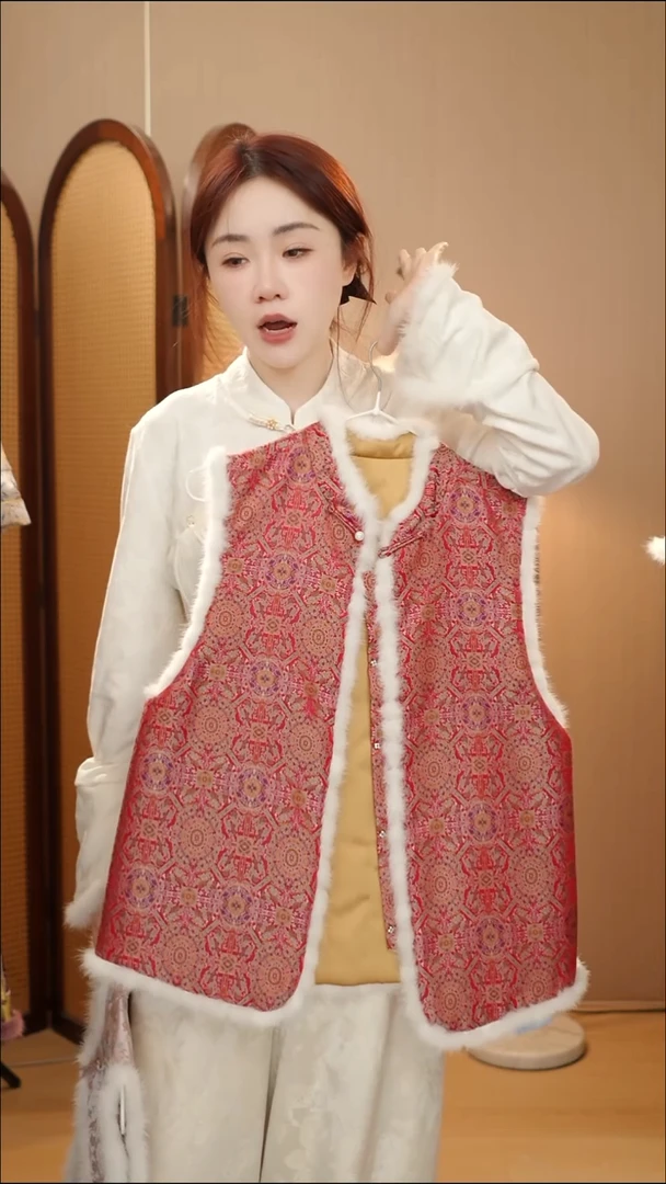 红八达夹棉马甲