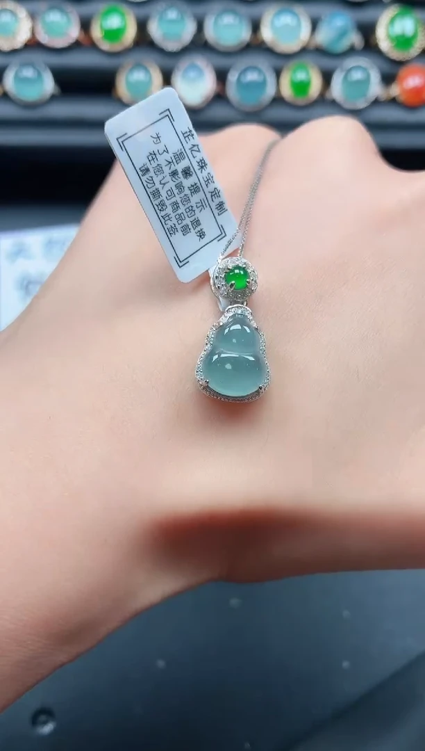 翡翠戒指银S925镶嵌1111111