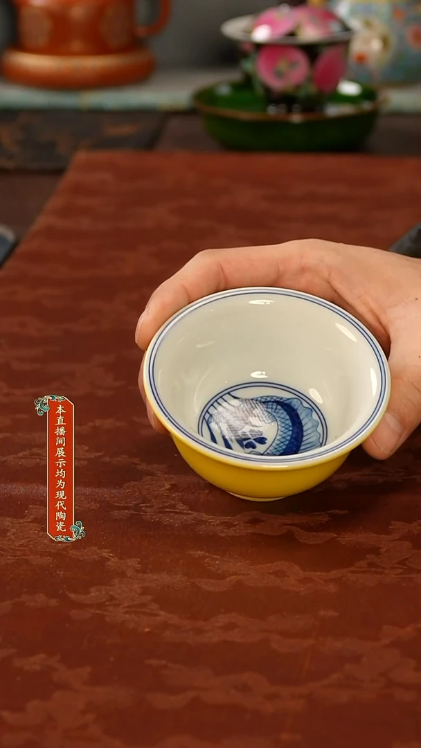 陶瓷景德镇手工手绘美器123