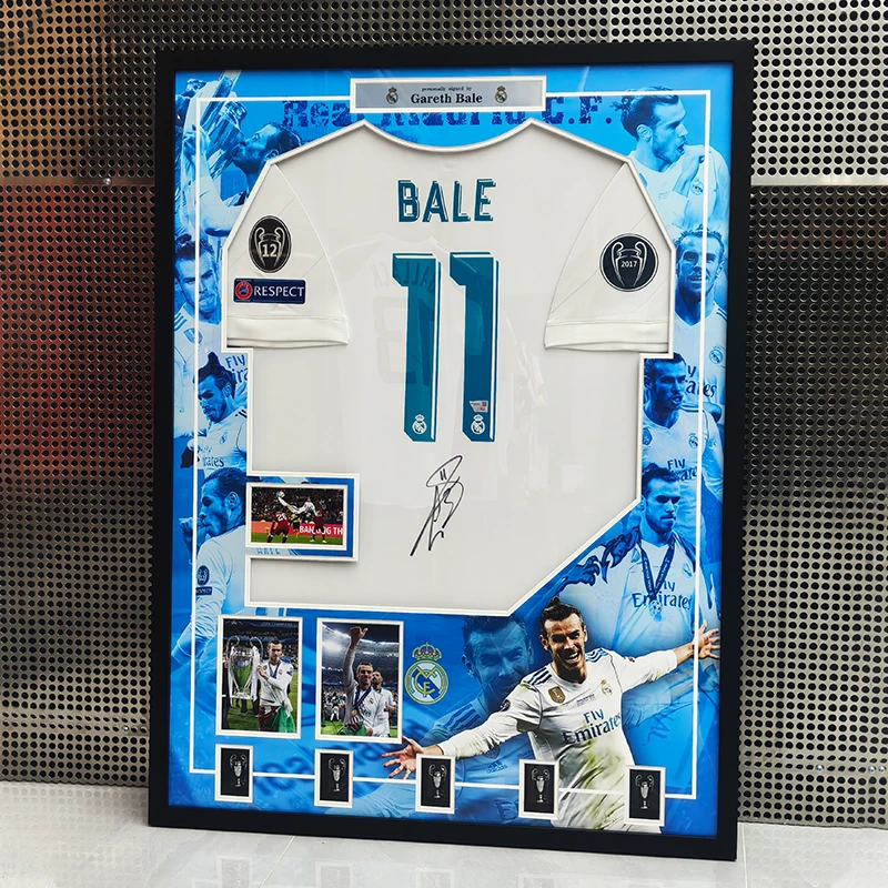 贝尔签名元年皇马亲签（Fanatics证书）