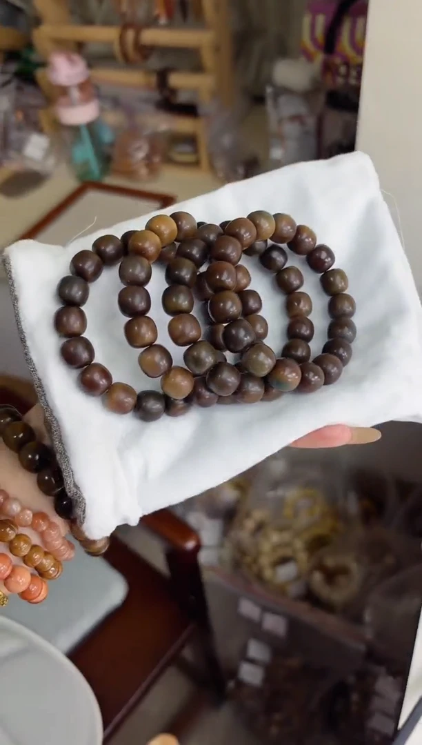 手串菩提根/象牙果沐m54猪油干磨桶珠12*13mm手串