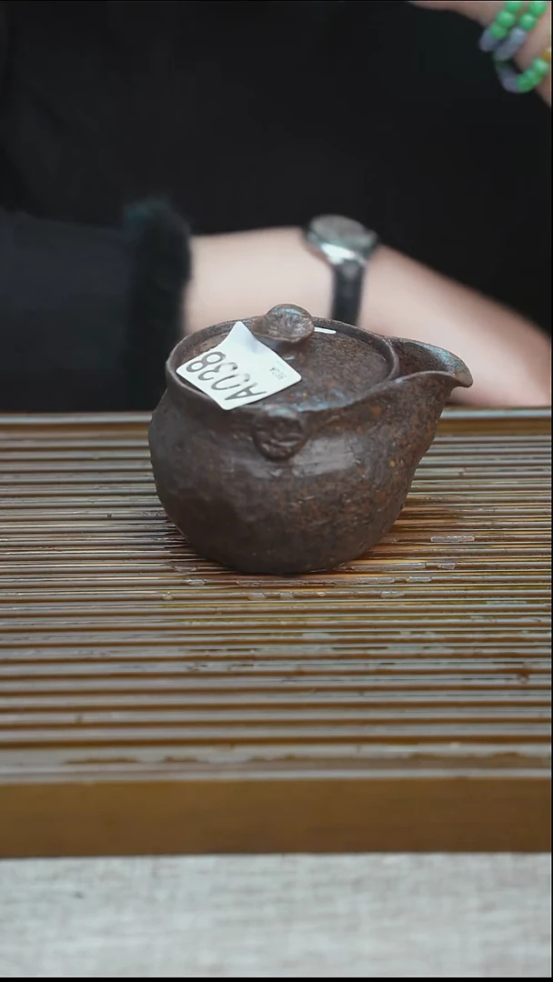 纯手工粗陶茶具每一只不一样