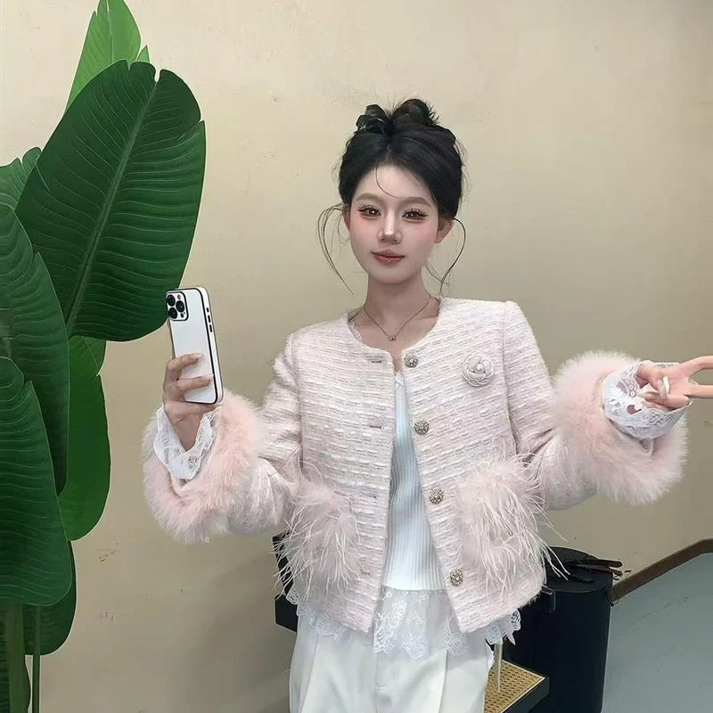 【薇哥内部自营】女士休闲百搭休闲小香风外套10CKA110W1289