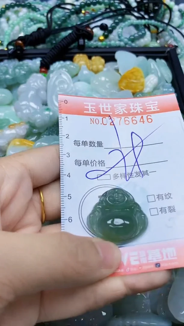 翡翠未镶嵌颈饰闪购0276646多样性发其一