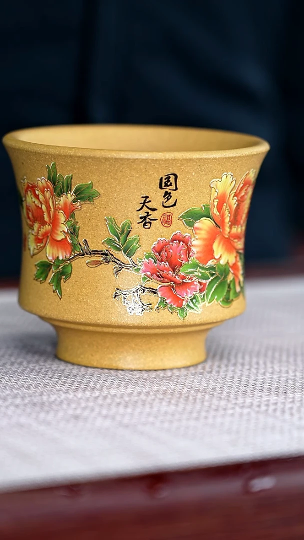 【闪购商品】紫砂茶杯宜兴紫砂茶杯@@ZR00763