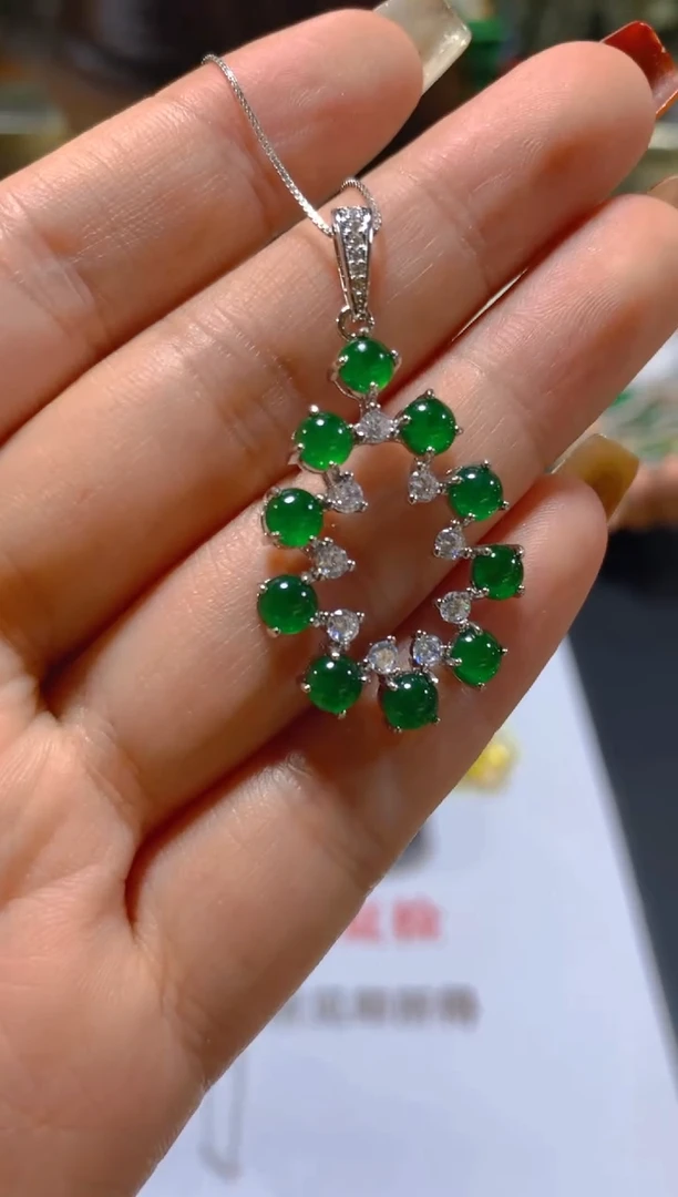 颈饰未镶嵌翡翠多样性发一