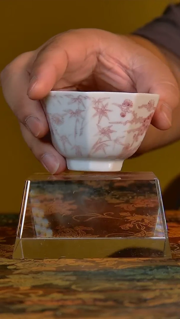 杯手工手绘杯杯很美丽