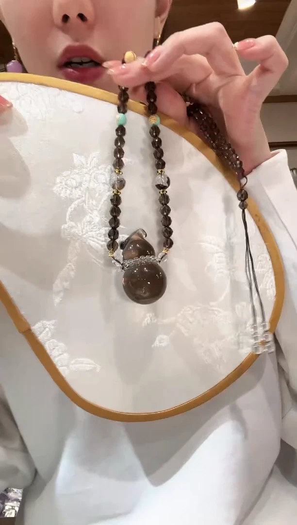 【闪购商品】水晶颈饰未镶嵌国风