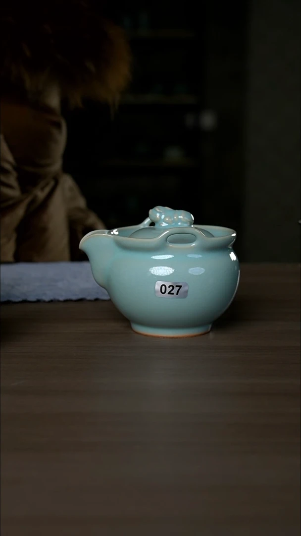 【闪购商品】杯027号仿古貔貅手抓壶准一级不开片