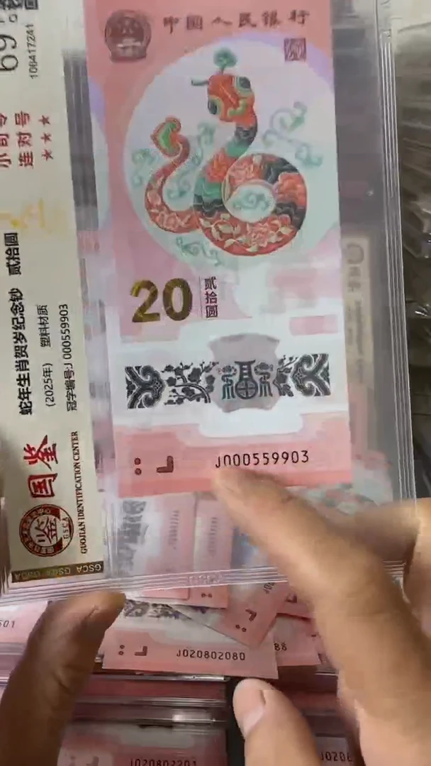 【闪购商品】塑料000559903蛇钞单张