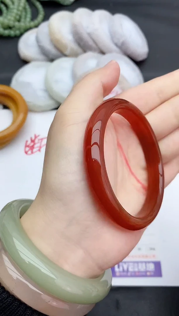 未镶嵌手镯石英质玉98+57/58