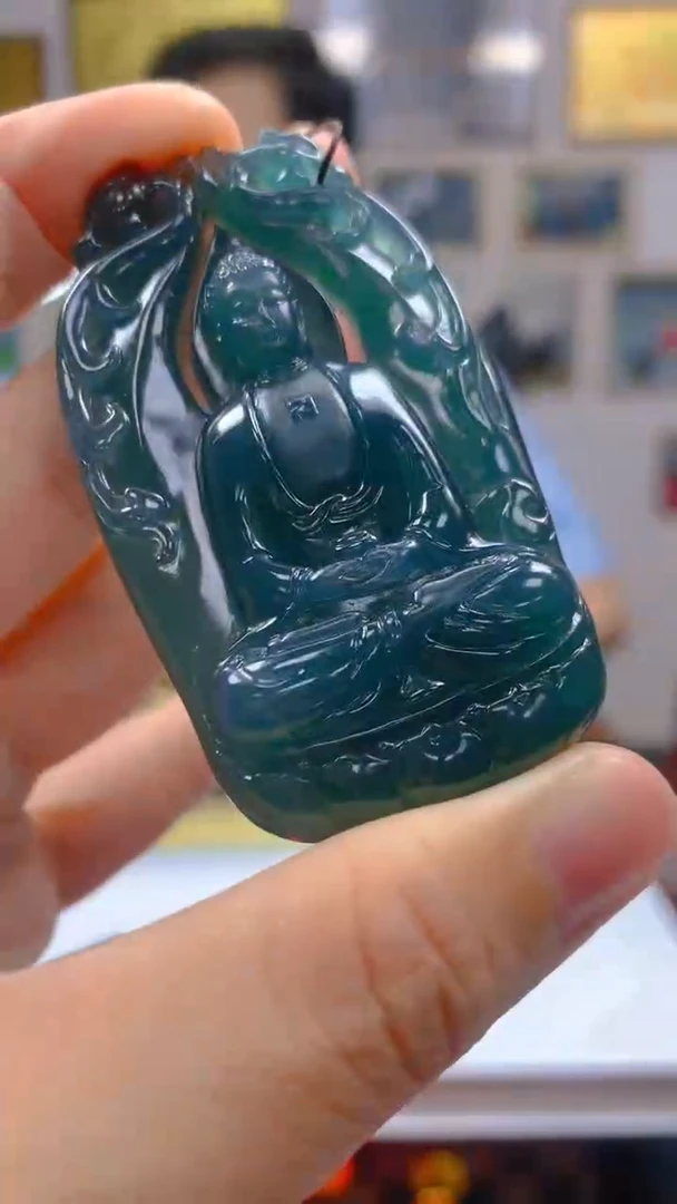 未镶嵌定制翡翠毛货闪购链接XDS018带珠链