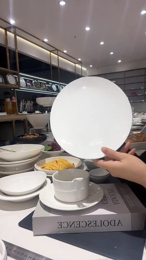 【闪购商品】陶瓷超大鱼盘16寸