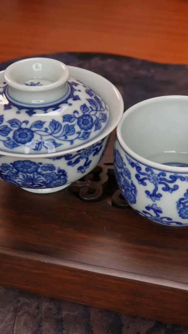 【闪购商品】景德镇镹曰陶手工手绘柴窑茶具微瑕