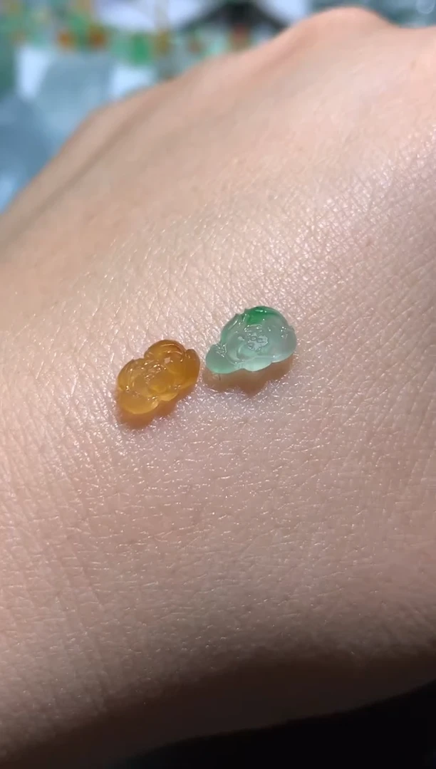 定制翡翠未镶嵌毛货