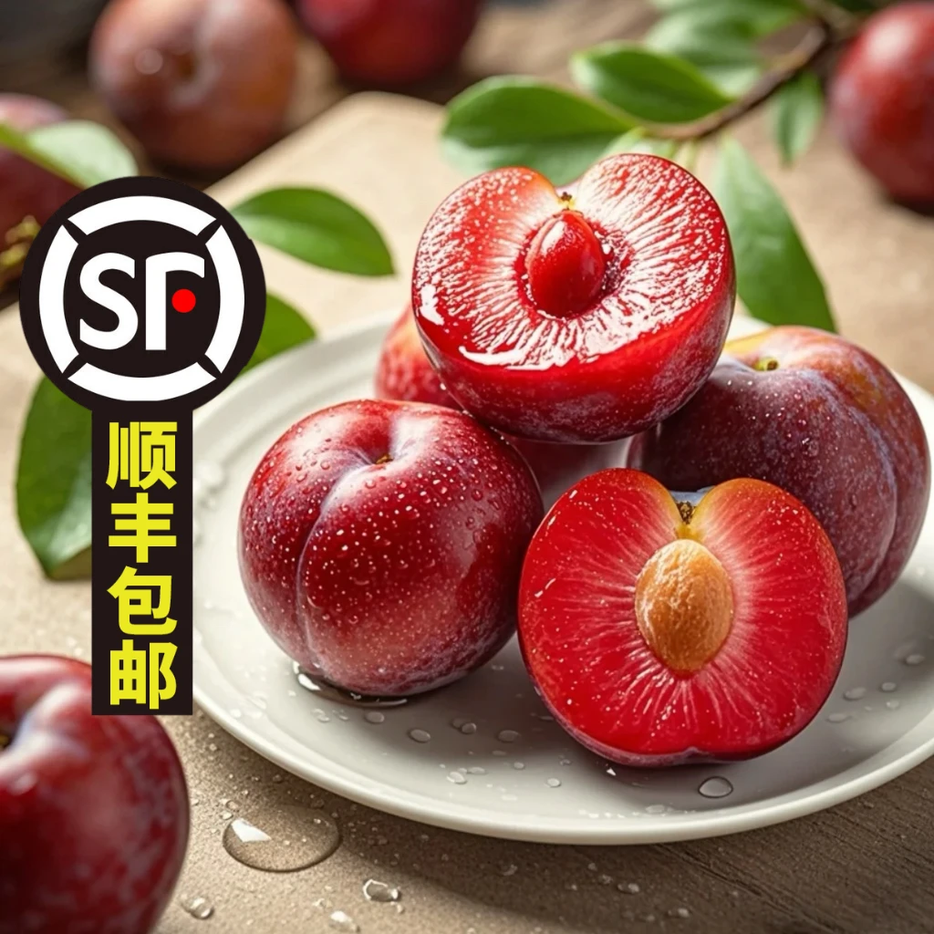 (顺丰包邮)正宗三华李酸甜爽口新鲜采摘应季水果孕妇水果3斤/5斤