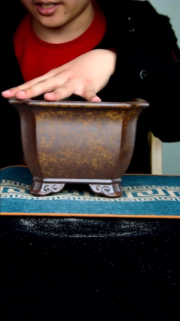 【闪购商品】紫砂花盆17*11.5内径尺寸