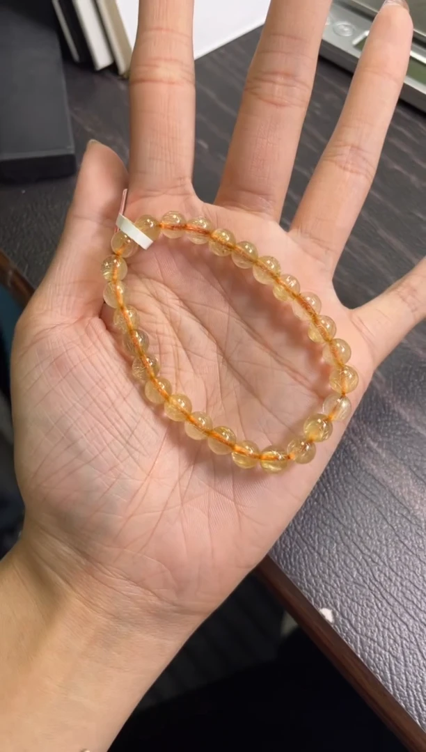 手链7±/x-600未镶嵌水晶金发晶