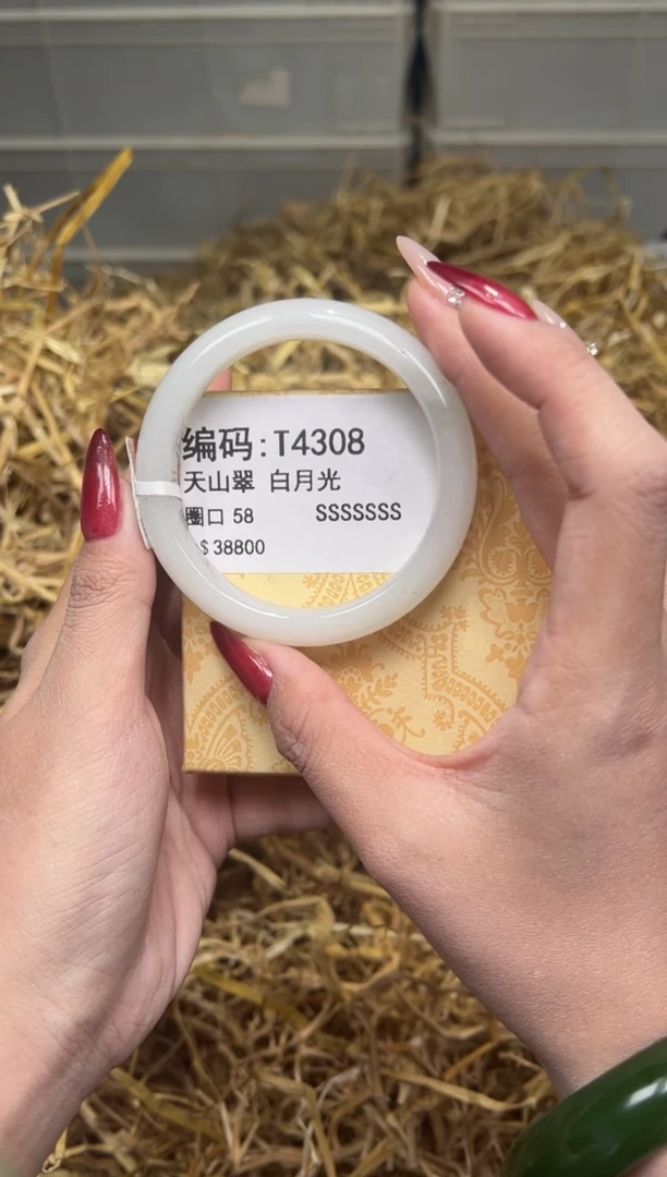 未镶嵌手镯石英质玉T4308