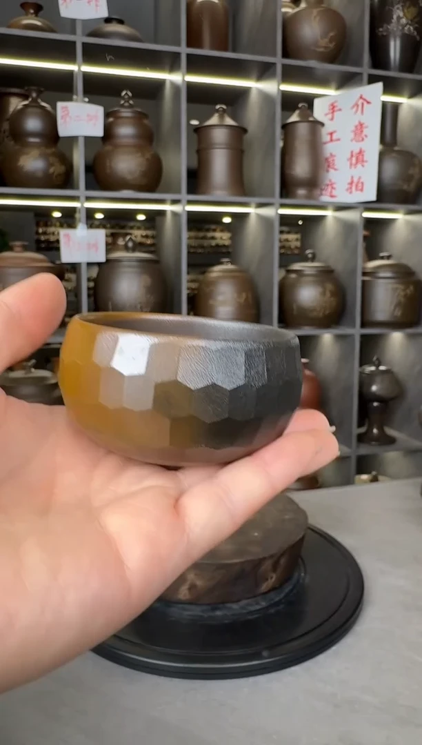 【闪购商品】罐本陶手作坭兴陶主人杯手工痕迹