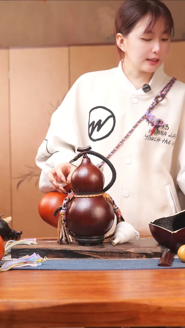 1882号链接精品大漆葫芦现货现发[一物一拍]