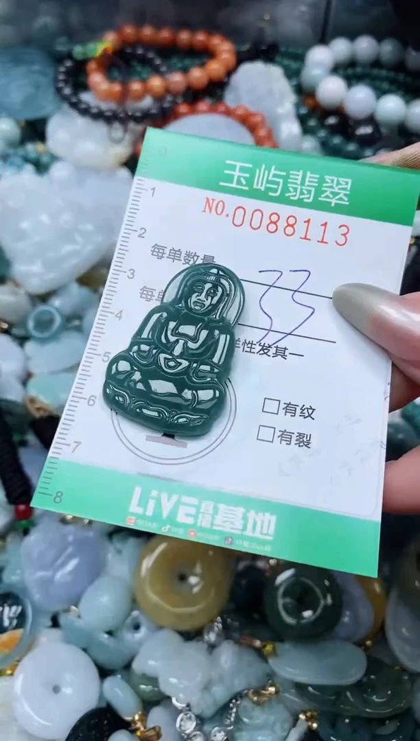 【闪购商品】翡翠颈饰未镶嵌闪购0088113