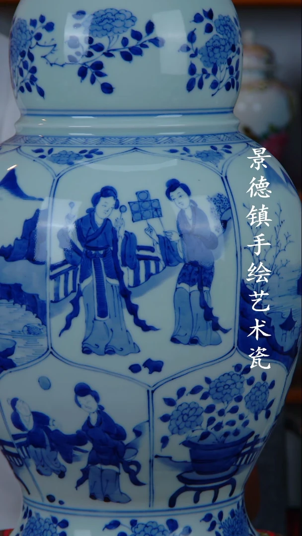现代景德镇手工手绘陶瓷摆件70