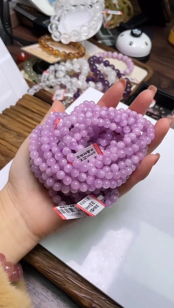 【闪购商品】锂辉石手链/6±/598未镶嵌多样性发一件