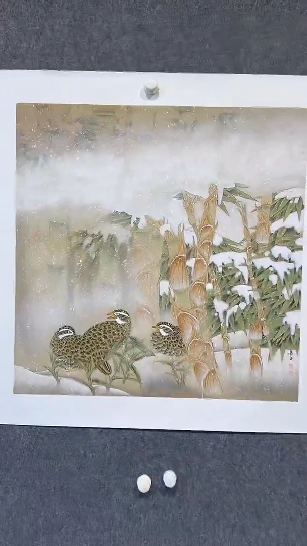 国画高喜占-4平尺-国画作品