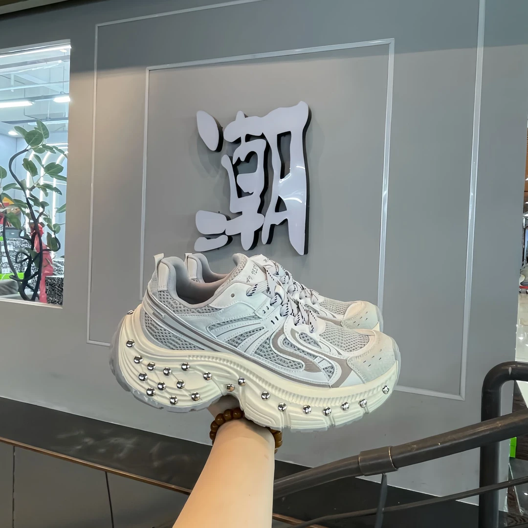 男女春夏季厚底休闲鞋复古运动百搭透气跑鞋时尚老爹鞋