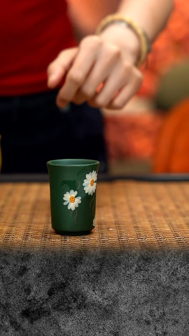 紫砂茶宠紫砂 宜兴紫砂  绿杯