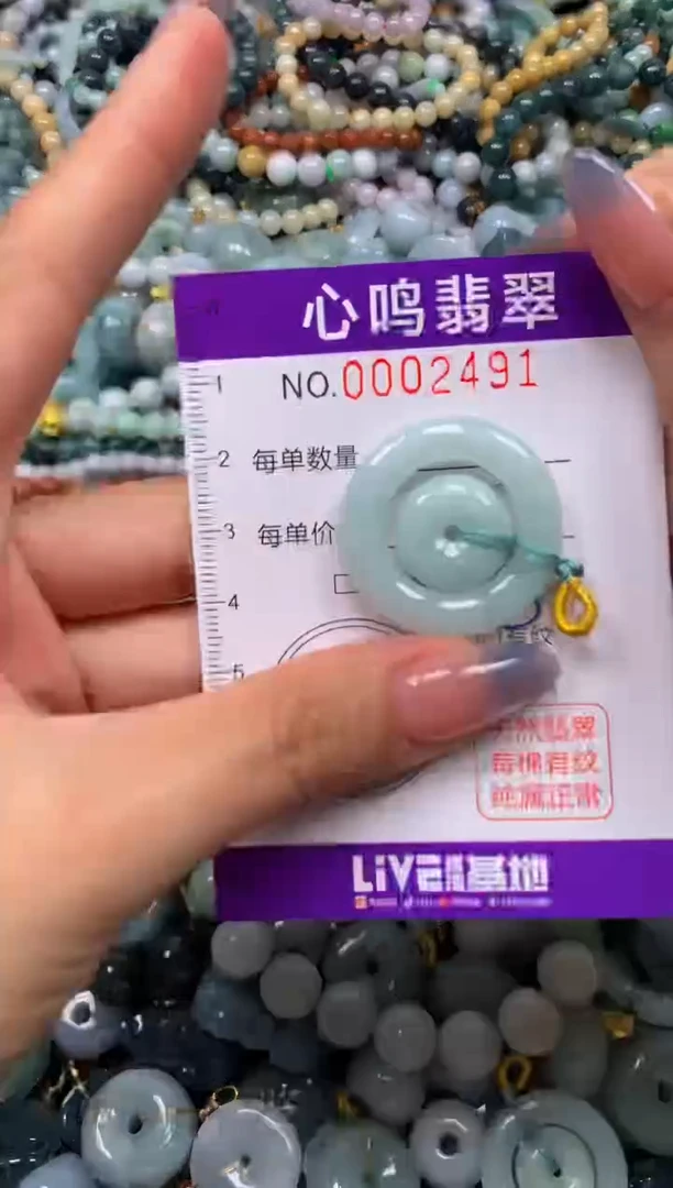 颈饰未镶嵌翡翠闪购002491