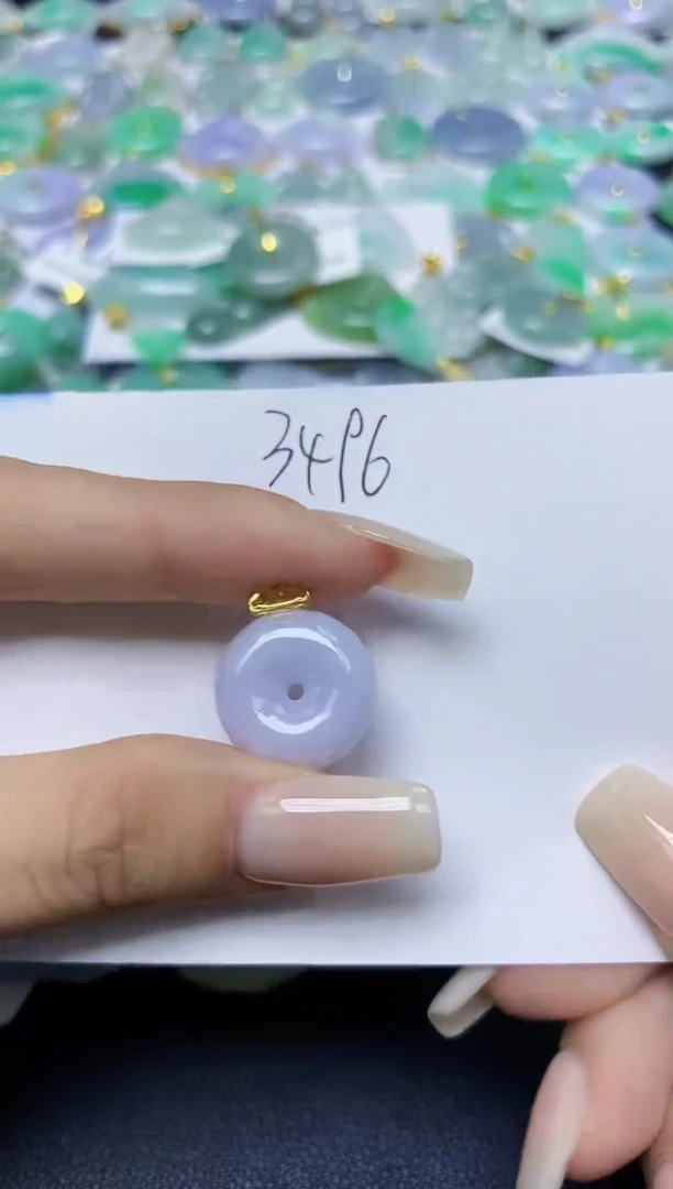 翡翠未镶嵌颈饰天然缅甸翡翠A货