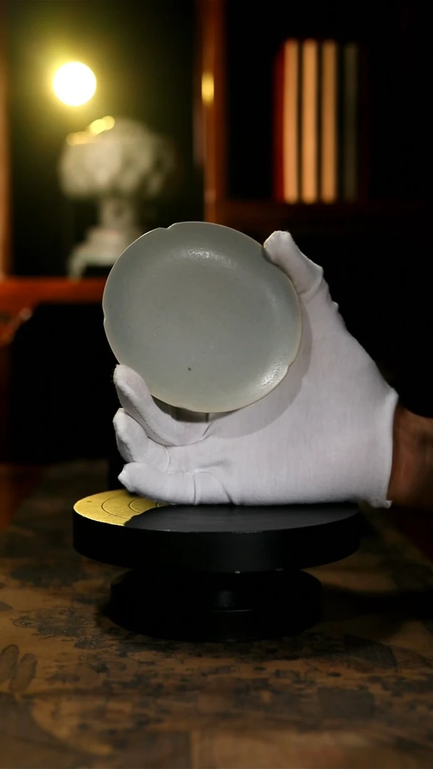 古法烧制小葵口碟