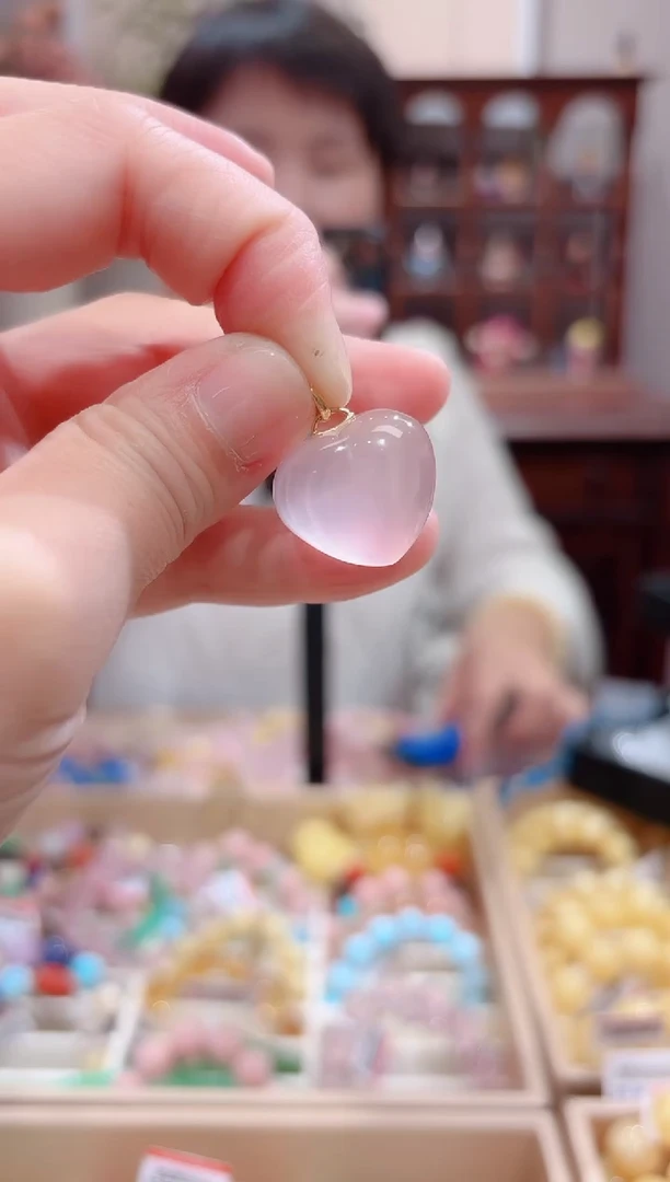 【闪购商品】水晶颈饰18K金镶嵌设计款珠串