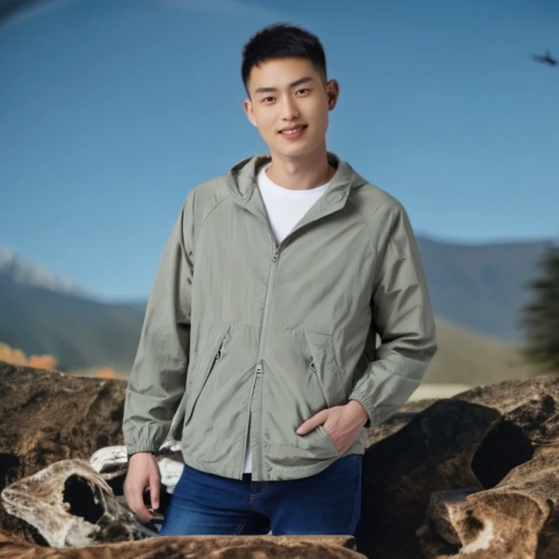 冰感宽松轻薄户外夏季防晒透气衣防紫外线防晒衣轻薄款夏天男女款