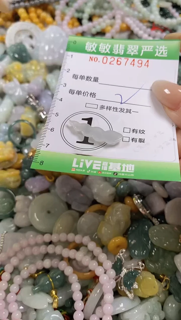 翡翠未镶嵌颈饰闪购0267494