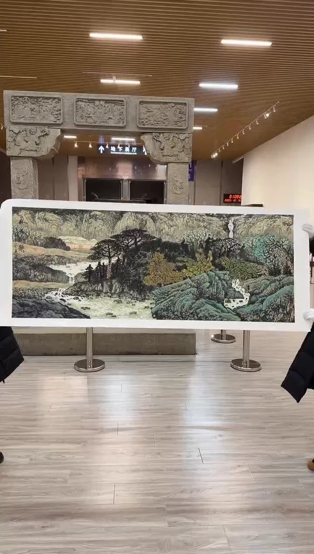 国画75赵隆轩美术馆李庆兴老师作品