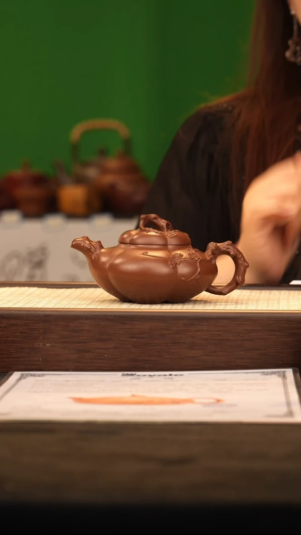 茶壶紫砂YF上合梅 紫泥