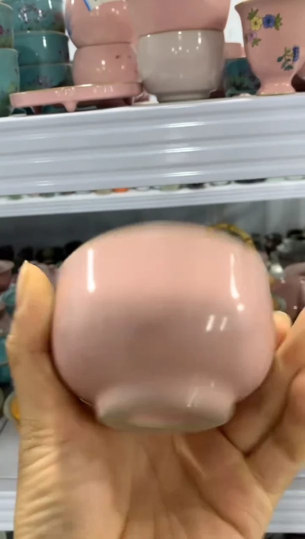 【清！一件不留】汝窑茶壶盖碗茶杯主人杯微矿点