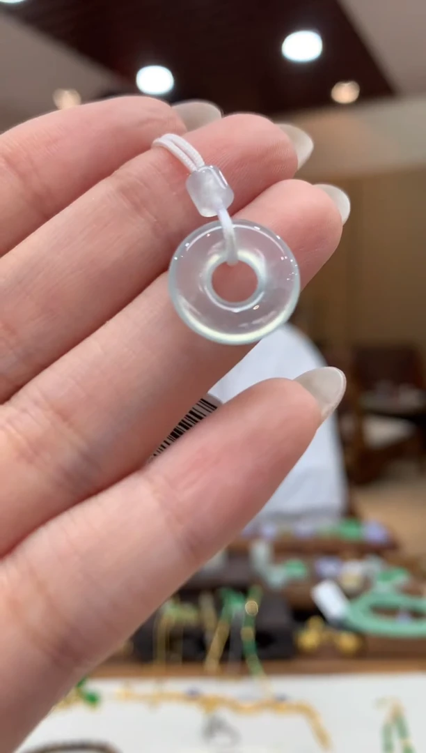 吊坠(不含链)未镶嵌翡翠甜甜圈