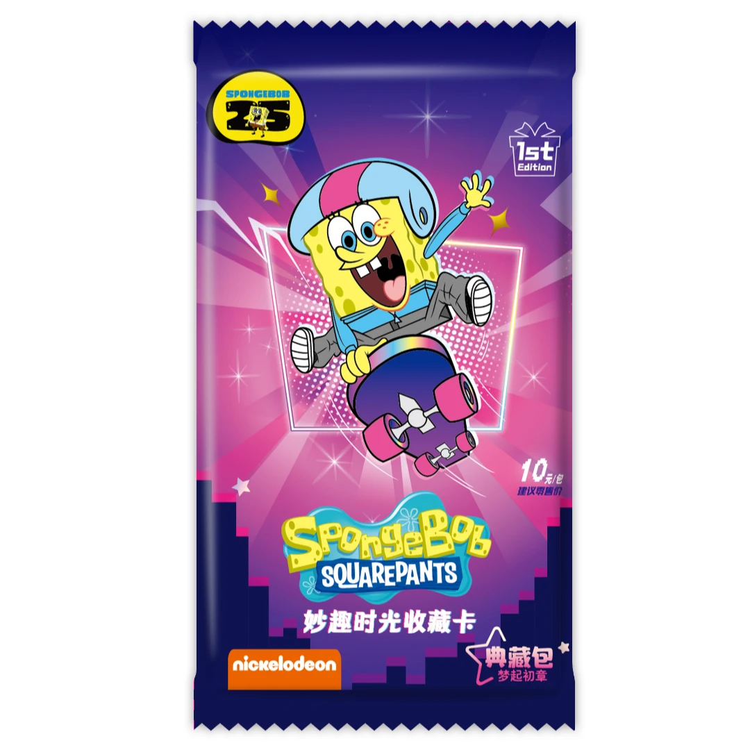 海绵宝宝-妙趣时光典藏收藏卡第一弹FE版