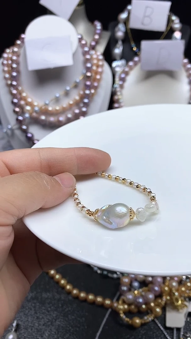 【闪购商品】淡水珍珠手串未镶嵌多人