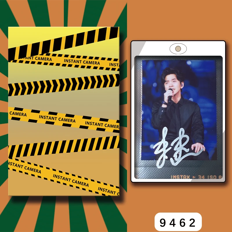 D9462【李健】 正品拍立得照片 黑金