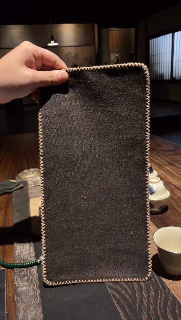 手缝小号缝边茶席